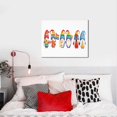 thumbnail image 4 of Logiee Happy Pride Gnome Print Canvas Wall Art ,Art Poster,Canvas Decorative Picture,Decor Wall Pictures for Living Room Bedroom Bathroom,Ready to Hang, 4 of 6
