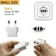 thumbnail image 2 of European Plug Adapter,20Pcs US to Europe Plug Adapter,European Travel Type C Plug Adapter,Europe Pow, 2 of 5