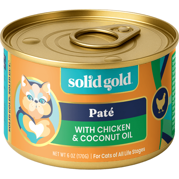 Solid Gold Tropical Blendz Chicken Pate, Wet Cat Food, 6oz