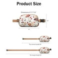 thumbnail image 7 of Crossbody Belt Bag Mushroom Fashion Belt Bag Small Cross Body Bags for Women Casual Waist Packs with Adjustable Strap Waterproof Belt Bag for Workout Running Travelling, 7 of 7