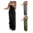 thumbnail image 2 of Gvmfive Women Sleeveless Pockets Wide Leg Jumpsuit, 2 of 6