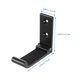 thumbnail image 2 of unbranded 1Par Gancho De Pared Negro Con Impermeable Para Organizador De Hogar, 2 of 8