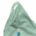 thumbnail image 5 of Abstract Lounger Chair Bag, Repetitive Design Geometric Points Lines Braided Look Pattern, High Capacity Storage with Handle Container, Lounger Size, Almond Green and Mint Green, by Ambesonne, 5 of 5