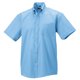 thumbnail image 1 of Russell Collection - Camisa de manga corta Diseño Ultimate Modelo Non-Iron Hombre caballero - Trabajo/Boda/Fiesta (Azul cielo) Russell UTBC1037_brightsky, 1 of 3