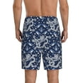 thumbnail image 4 of Lsque Dragon Mens Sleep Pajama Shorts,Short Pajama Pants, Cotton Ultra-Soft Knit-X-Large, 4 of 9