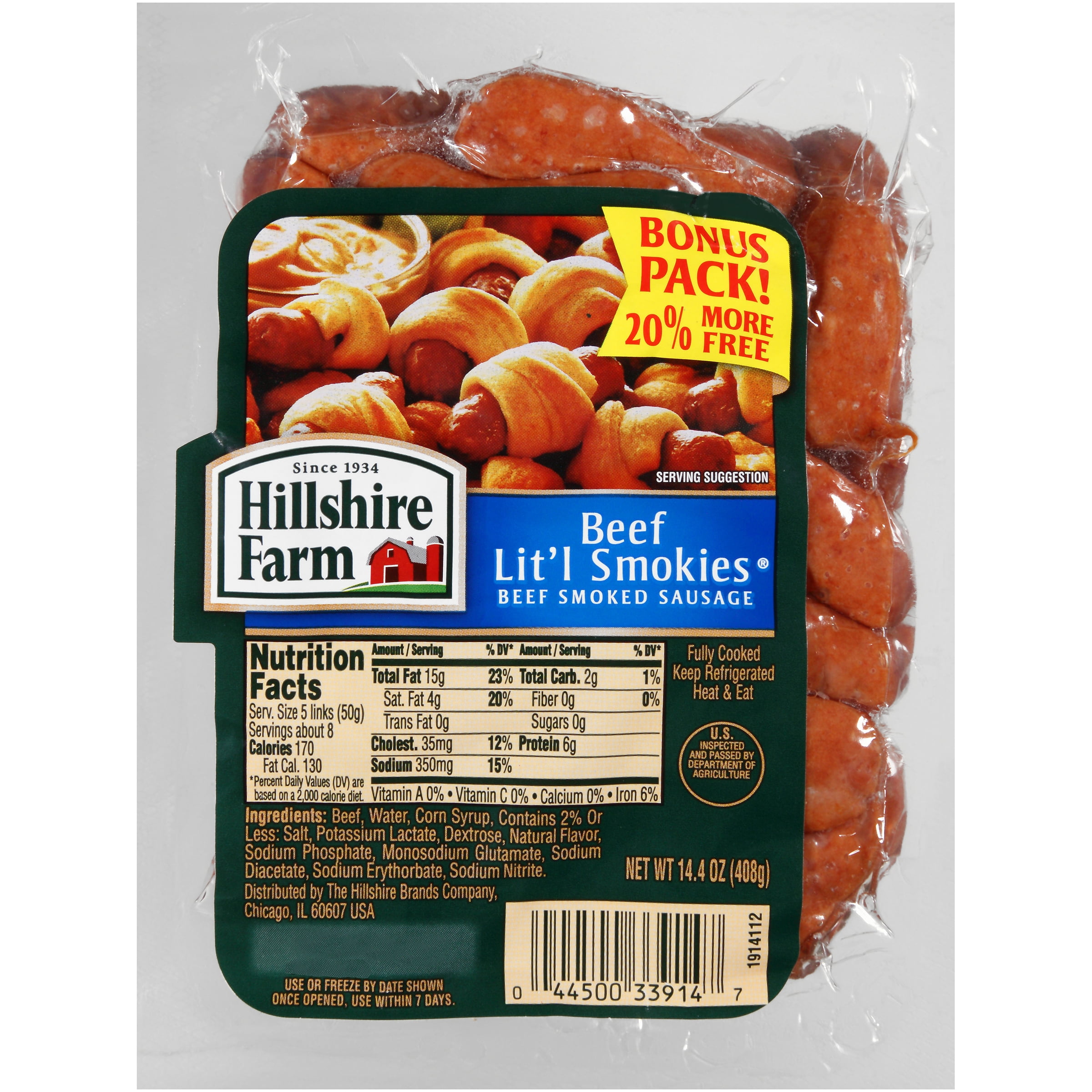 HILLSHIRE FARM BEEF LIT'L SMOKIES