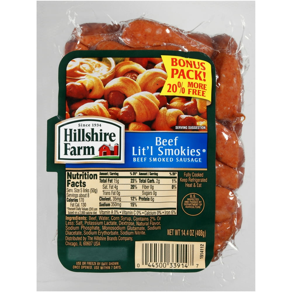 HILLSHIRE FARM BEEF LIT'L SMOKIES
