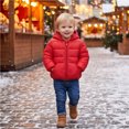 thumbnail image 7 of Abcomgle Toddler Girl Winter Coat 5t Cute Bear Ears Hooded Puffer Jacket Kids Lightweight Puffer Padded Winter Jacket for Toddler Boys Winter Warm Baby Coat, 7 of 7