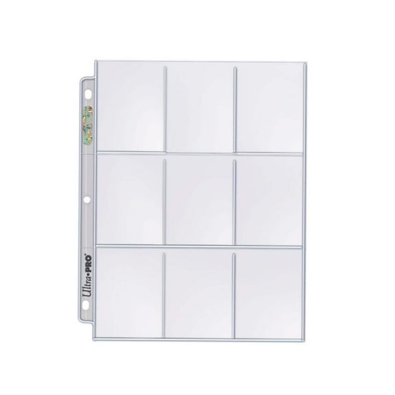 Ultra PRO: 18-Pocket Pages - Silver Series (3-Holes / 25ct)