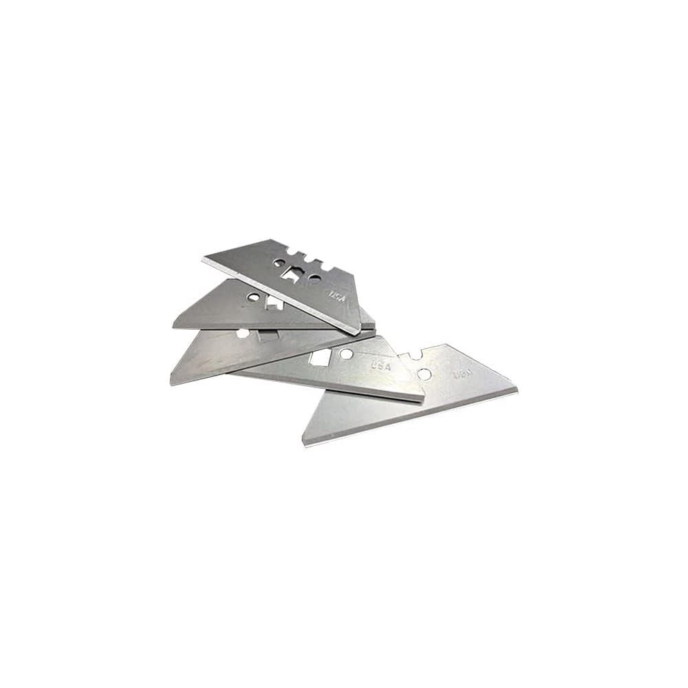 Allway Tools 3-Notch Rounded Point Safety Knife Blades 100Ct