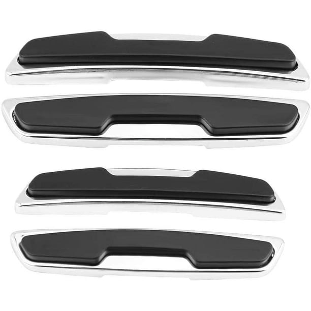 4 protectores de puerta de coche, tiras protectoras laterales universales para parachoques, barra anticolisión