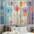 thumbnail image 2 of Orinice Dandelions Tapestry Wall Hanging Unique Style Graphic Tapestries Home Wall Decor Art Living Room Bedroom Apartment Farmhouse Dorm 50x40inch, 2 of 6