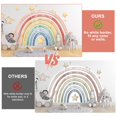 thumbnail image 2 of Adhesivo de pared Zempfoal Watercolor Rainbow 200 x 120 cm, 2 of 7