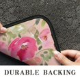 thumbnail image 6 of Yorkie Dog and Flower Florals Door Rugs,Washable Non Slip Door Mats Indoor,Decorative Door Mats,Entry Mat Indoor for Entrance,Bedroom,Kitchen,Bathroom,30"x17", 6 of 6