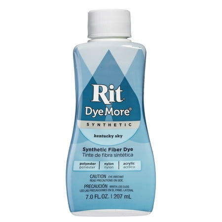 Rit Dye More for Synthetics, Kentucky Sky, 7 fl oz