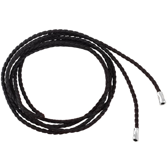 PU Leather Waist Belt Women Decorative Knitted Rope Long String Boho Wrap Skinny Waistband Thin Woven Tie Knot Cord Belt