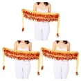 thumbnail image 2 of Transemion Wide Application Belly Dance Sequined Waist Versatile And Stylish Waist orange 3Set, 2 of 6