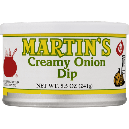 Martin's Creamy Onion Dip 8.5 oz. Can (2 Cans) (Best Store Bought Onion Dip)