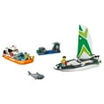 thumbnail image 2 of New Lego City Sailboat Rescue 60168 195-Piece 5+ Building Toy, 2 of 2