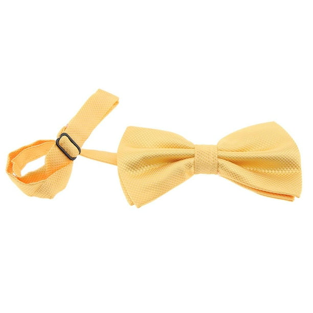 de esmoquin con pajarita atado brillante para para hombre Amarillo