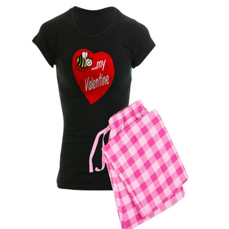 

CafePress - Bee My Valentine Pajamas - Women s Dark Pajamas