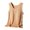 Khaki, variant on Public Womens Plus Size Ribbed Tank Tops with Built in Bra Causal Sleeveless Scoop Neck Summer Basic Tops Loose Fit Shirts Coffee XXL