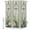 Green, variant on Shower Curtains for Bathroom, Butterfly Flowers Waterproof Fabric Shower Curtain, Vintage Stained Glass Green Spring Decorative Bathroom Curtain for Bathtub, 36"x72", No Hooks Included