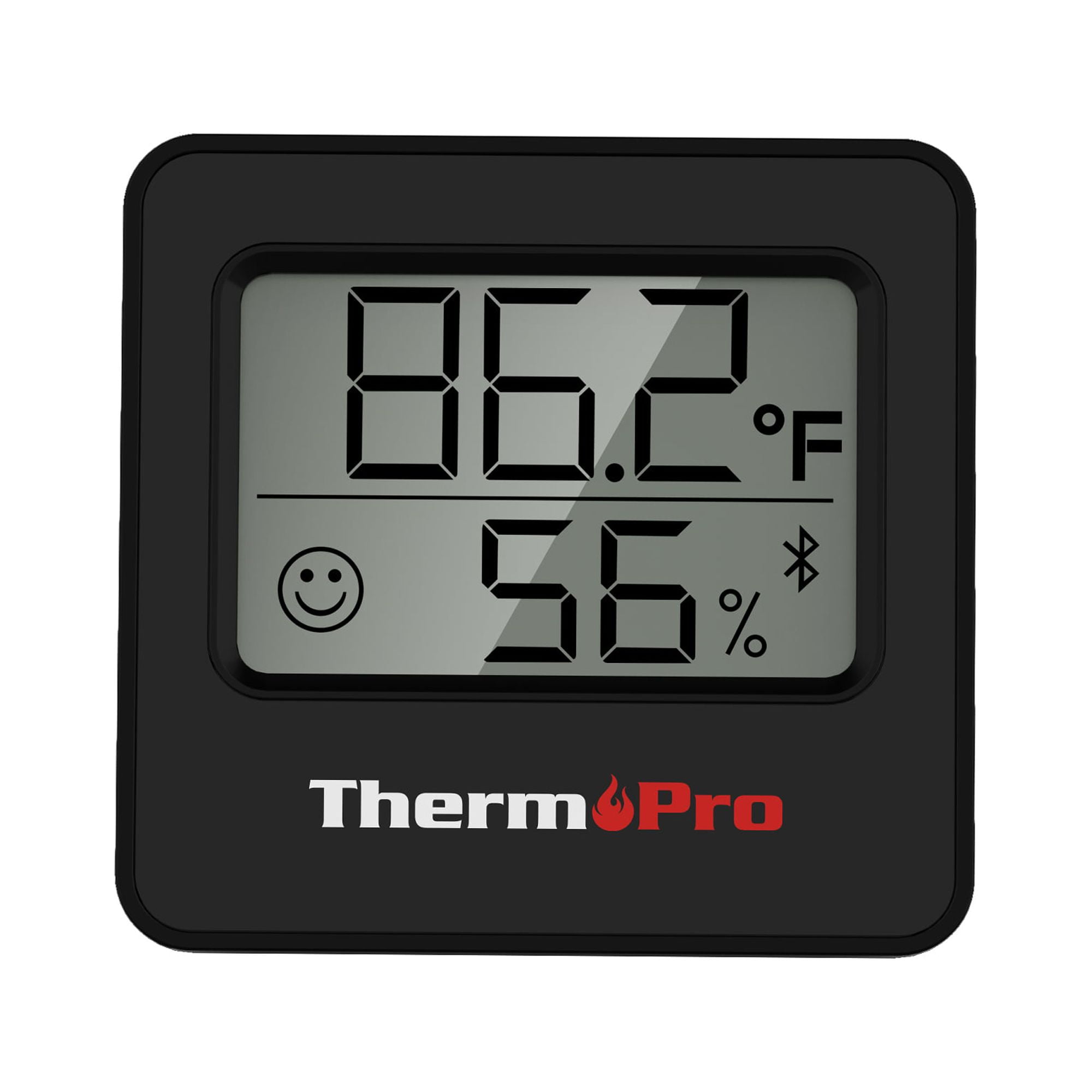  ThermoPro TP357 - Termómetro higrómetro digital para interiores  de 260 pies, medidor de humedad Bluetooth con aplicación inteligente,  medidor de humedad de habitación con sensor de humedad, : Patio, Césped y  Jardín