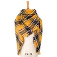 thumbnail image 4 of Dvkptbk Foulards pour Femmes Mode Hiver Femmes Foulard Colorée Décontractée Foulard Carrée à Franges Châle Vêtements en Liquidation, 4 of 4