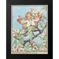 thumbnail image 2 of Vision Studio 12x14 Black Modern Framed Museum Art Print Titled - The Pear Blossom Fairy, 2 of 5