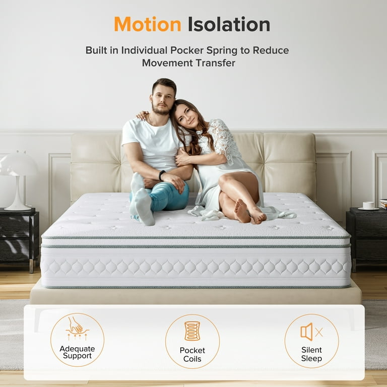 12 inch queen hybrid mattress discount