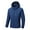 Blue, variant on Kmdttou Men's Rain Jacket Waterproof with Hooded Hiking Coat Lightweight Raincoat Hooded Hiking Jacket Softshell Windbreaker White M