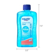 Equate After Sun Sunburn Relief Gel with Aloe, 20 oz