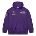 thumbnail image 2 of Men's Mitchell & Ness Purple Utah Jazz  Team OG 2.0 Vintage Logo Fleece Pullover Hoodie, 2 of 6
