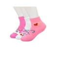 thumbnail image 2 of Care Bears Unisex Toddler Ankle Valentines Socks, 3-pack, Sizes 12M-5T, 2 of 4