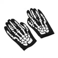 thumbnail image 6 of SKULL FACE MASK + GLOVES SET BIKER FISHING CYCLING W8B1 SKI SKI SKELETON O1R2, 6 of 9