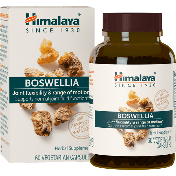 Himalaya Boswellia, Joint Support for Mobility and Flexibility, Promotes Tissue Preservation, 250 mg, 60 Capsules