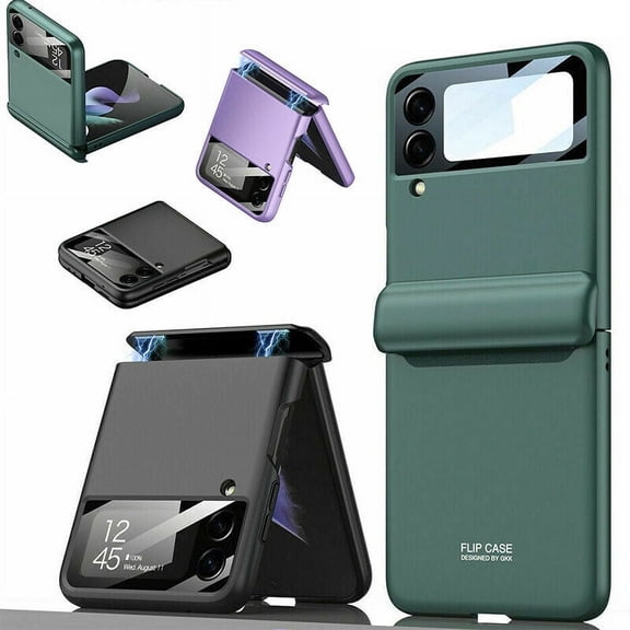 Case For Samsung Galaxy Z Flip 3 5G Luxury Shockproof Hard PC Folding Hybrid Slim Magnetic Case Cover