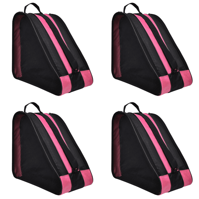 Para Patines Hielo para Mochila Gruesa Y Transpirable para Patinaje Sobre Hielo (rosa)