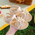 thumbnail image 4 of Children Sandals Girls Slip on Shoes Size 1 Soft Flat Shoes Size 4 Girls Sandals Fashion Comfortable Bow Soft Bottom Waterproof Lightweight Baby Princess Shower Shoes Toddler Sandals Toddler Size 6 Sa, 4 of 8
