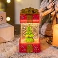 thumbnail image 1 of BKER Crystal Light Glowing Old Man Snowman Small Wind, 1 of 4