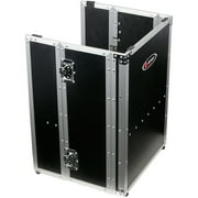 BLACK LABEL UNIVERSAL 10" FORMAT DJ MIXER LOW PROFILE (1-TIER) GLIDE STYLE CASE