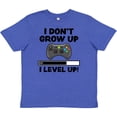 thumbnail image 3 of Inktastic I Dont Grow Up I Level Up with Game Controller Black Youth T-Shirt, 3 of 5