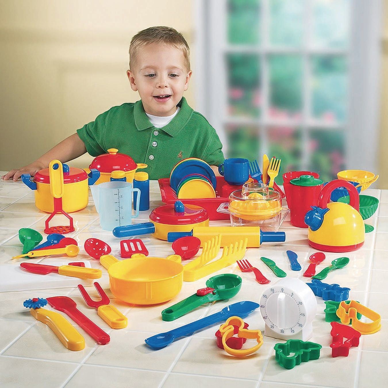 Learning Resources Pretend and Play Kitchen Set Ages 3 Walmart