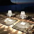 thumbnail image 2 of Lampara De Noche De Cristal 3d Recargable Por Usb Aigostar Estructura Blanco Pantalla Blanco, 2 of 5