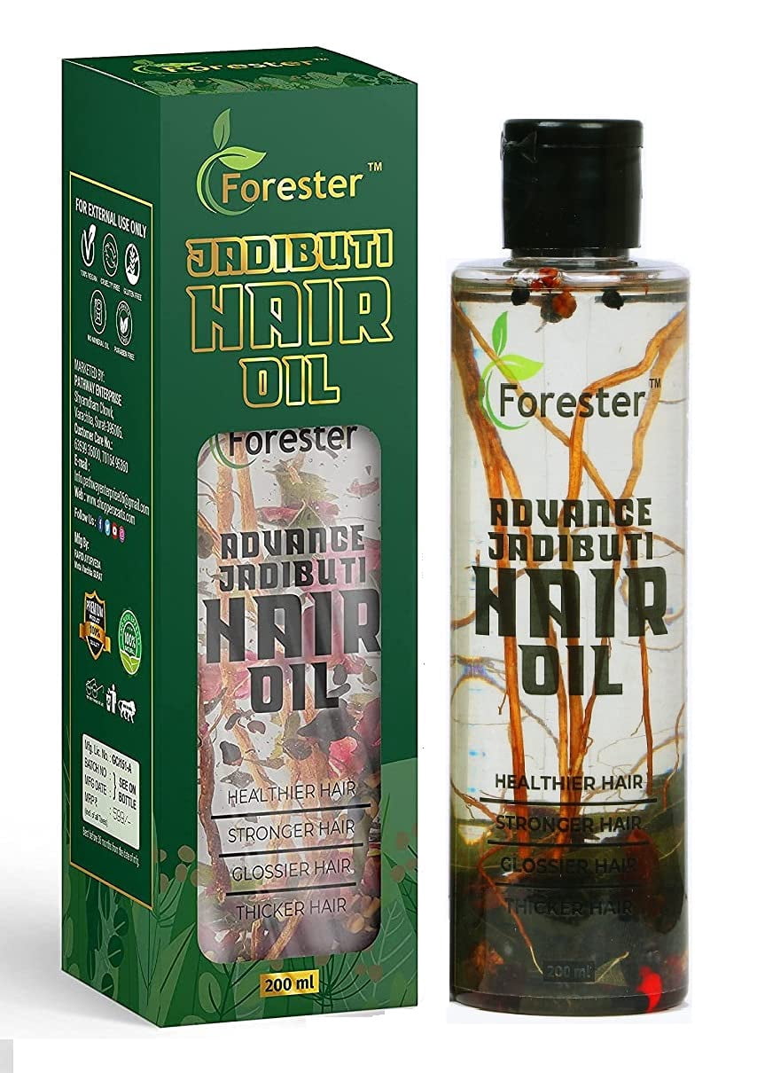 Forester Ayurvedic Jadibuti Hair Oil For Hair Fall Control And Hair