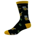 thumbnail image 4 of Men's These Are My Beer Drinking Socks Funny Party IPA Brew Graphic Novelty Footwear, 4 of 7