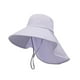 thumbnail image 4 of Sombrero de pescador de ancha, gorra de playa de verano para actividades al aire libre en la calle y viajes Púrpura, 4 of 8