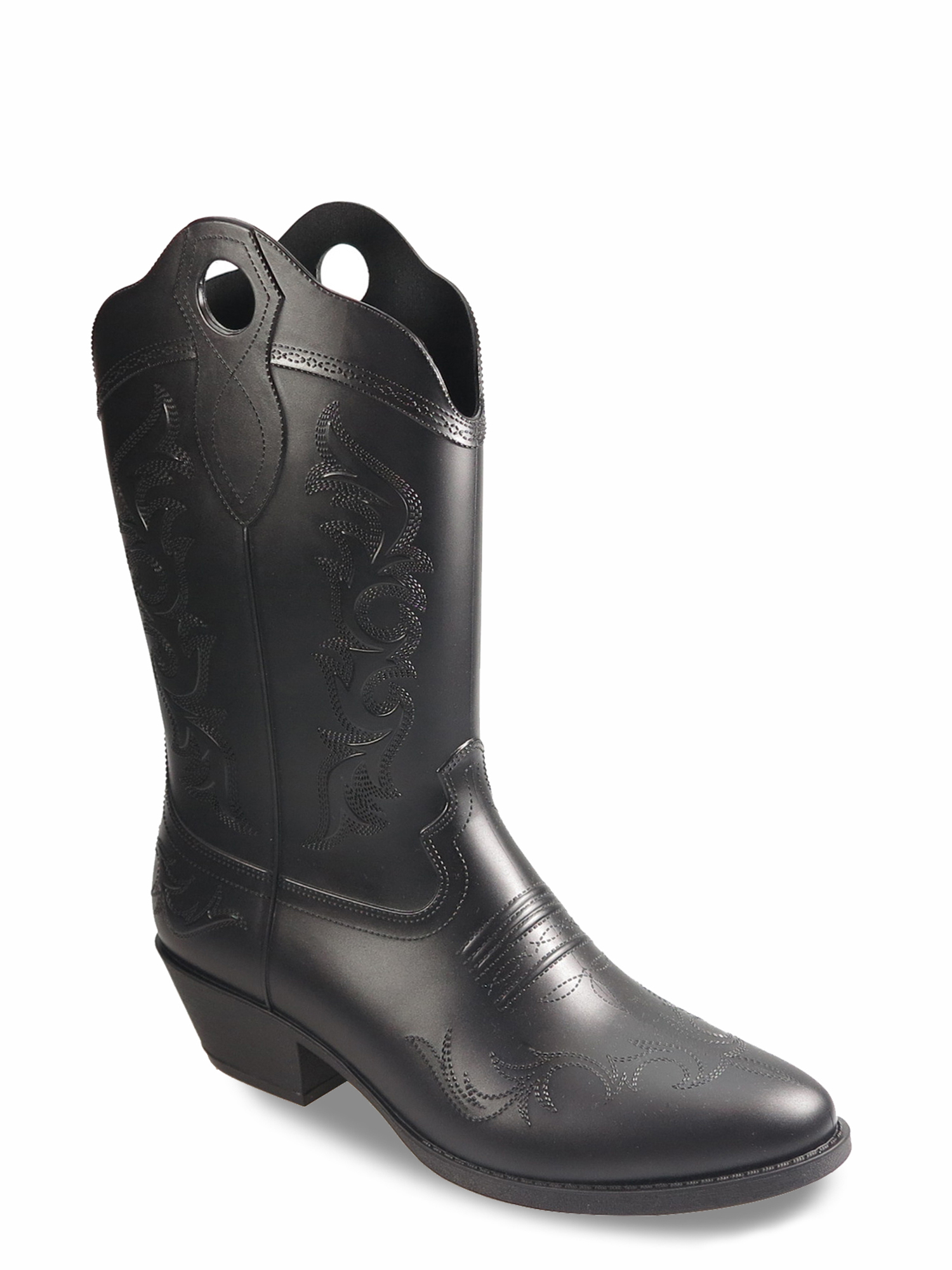 No Boundaries Women's Cowboy Rain Boots