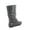 Gray, variant on Klein-70 Girls Kid's Causal Flat Heel Buckles Zipper Slouchy Mid Calf Boots Shoes ( Grey, 4 )